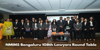 NMIMS Bengaluru Hosts 108th Lawyers Round Table with Advocate J Sai Deepak; Check Details Here